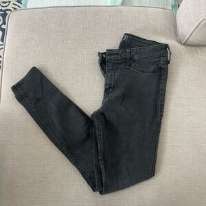 Abercrombie & Fitch Black Harper Low Rise Skinny Jeans
